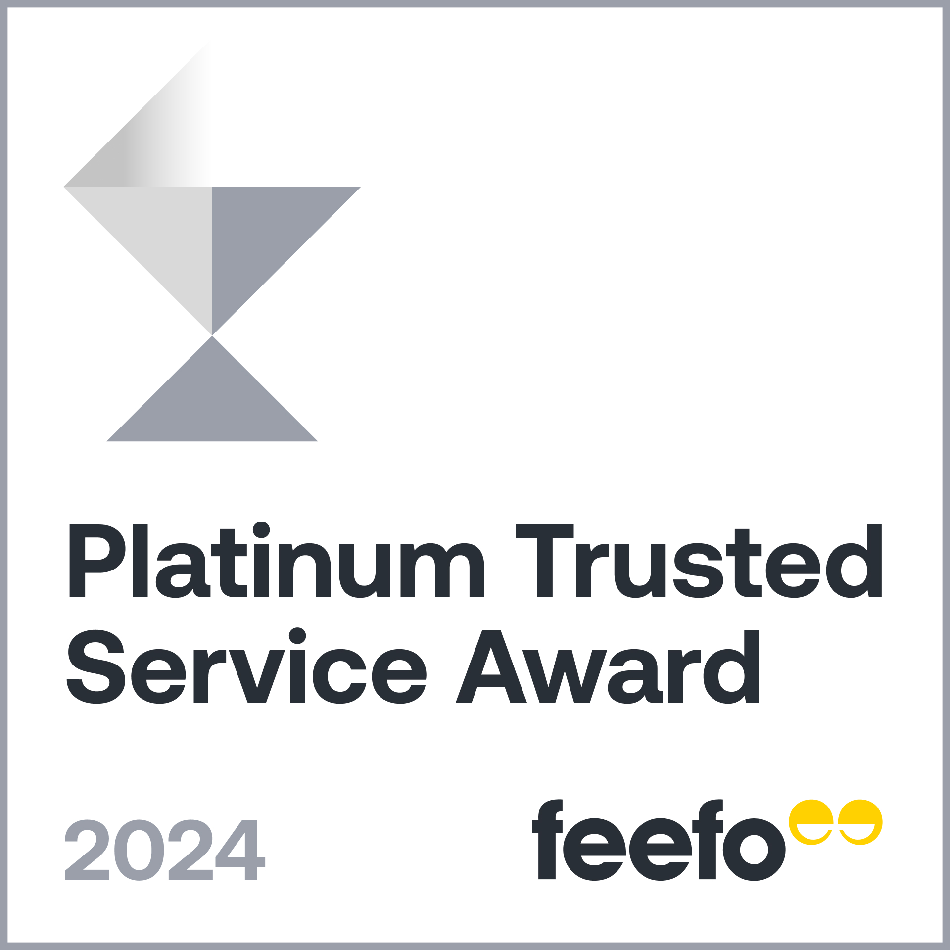 Feefo 2024 Award