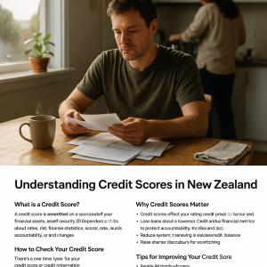 Credit score NZ: A practical guide New Zealanders